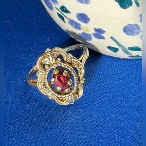 Garnet ring